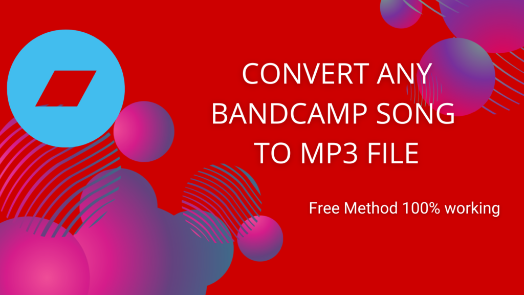 how to convert bandcamp to mp3 online for free