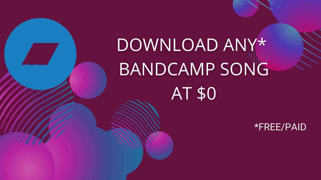 how to download bandcamp songs